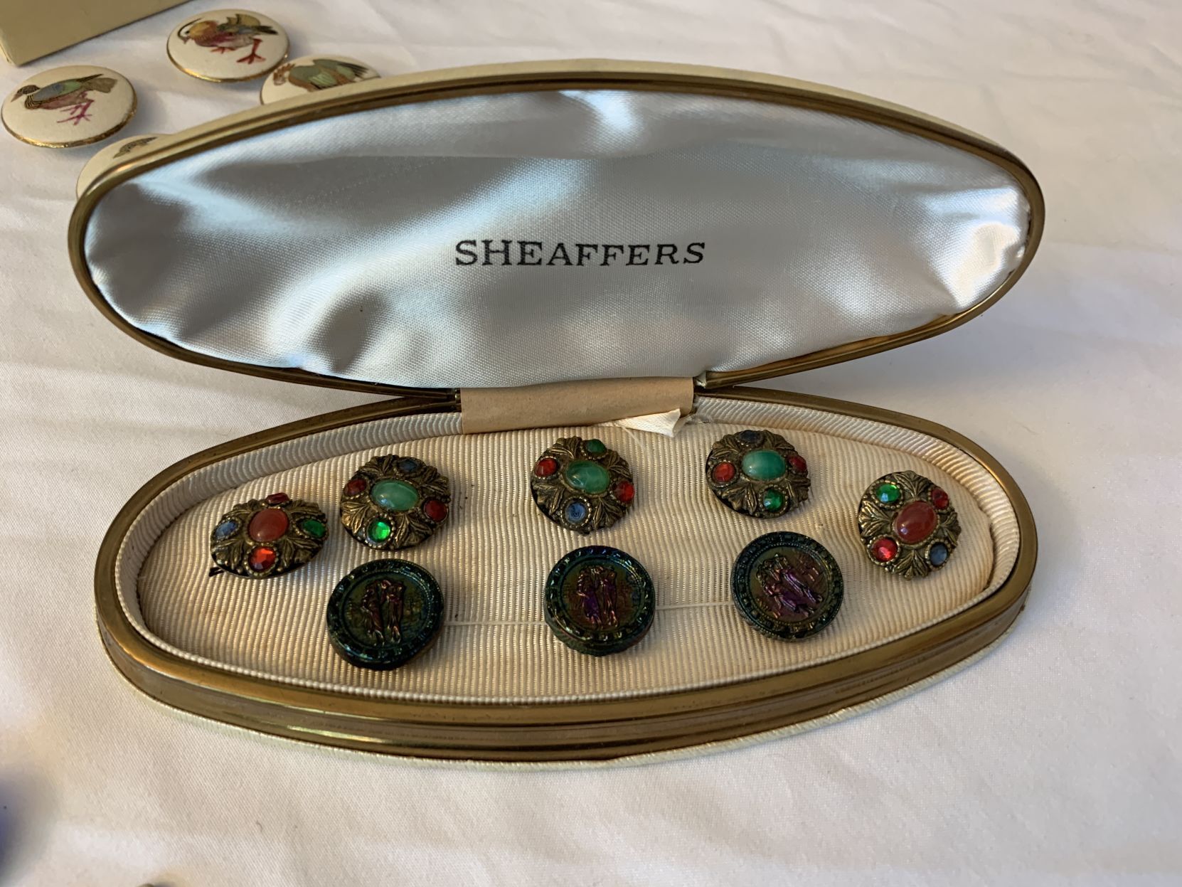 A prized button collection